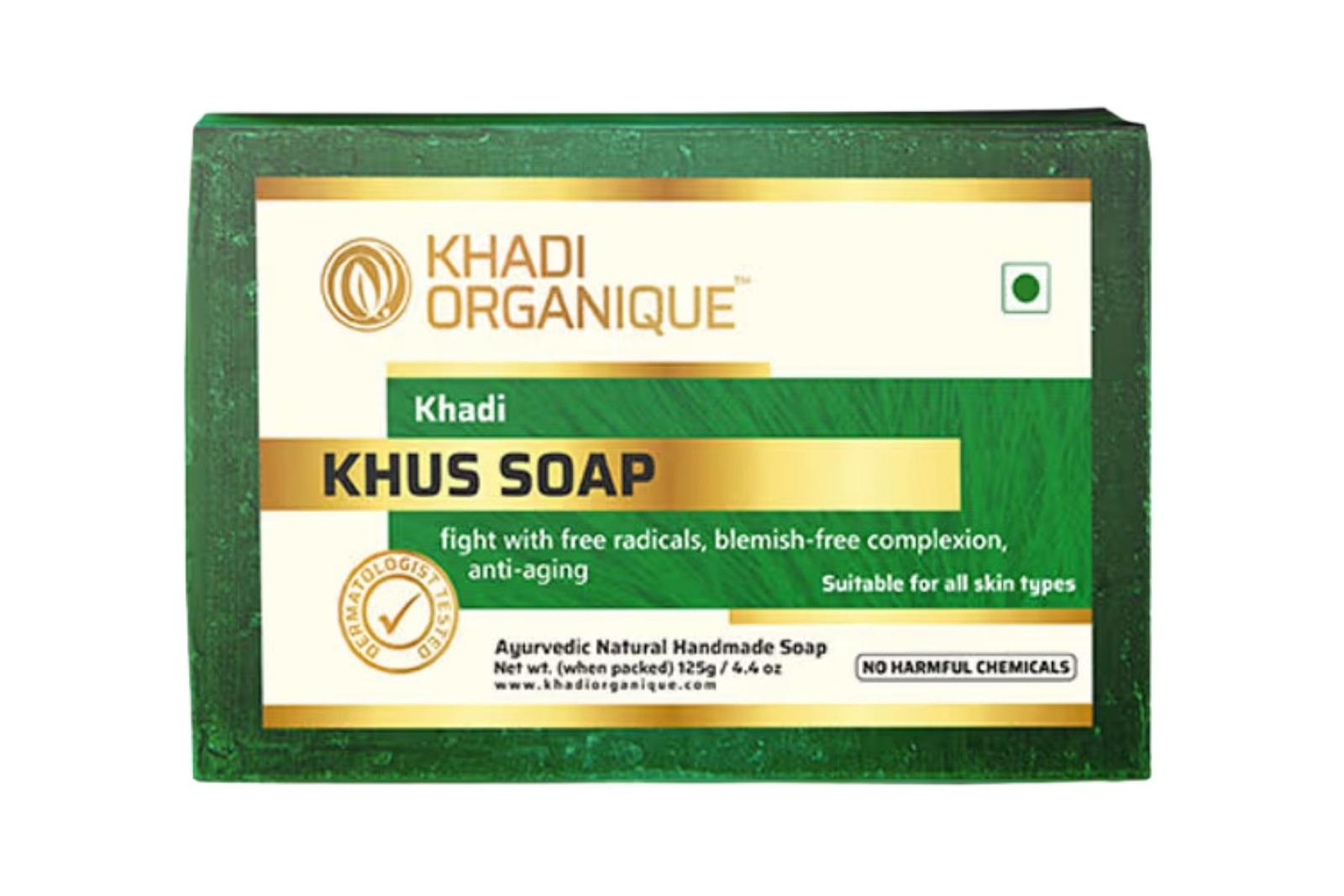 Khadi Organique Khus Soap