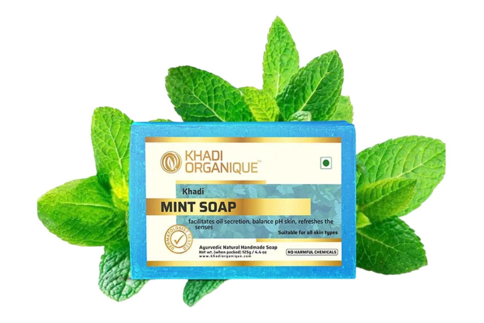 Khadi Organique Mint Soap