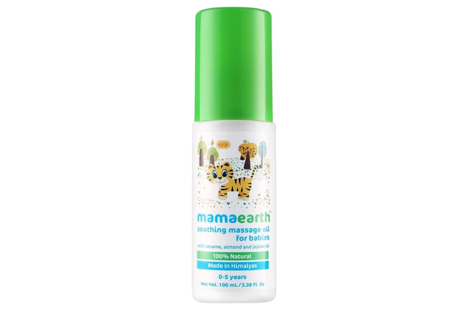 Mamaearth Soothing Massage Oil for Babies