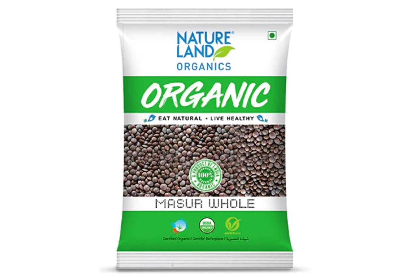 Natureland Organics Masur Whole