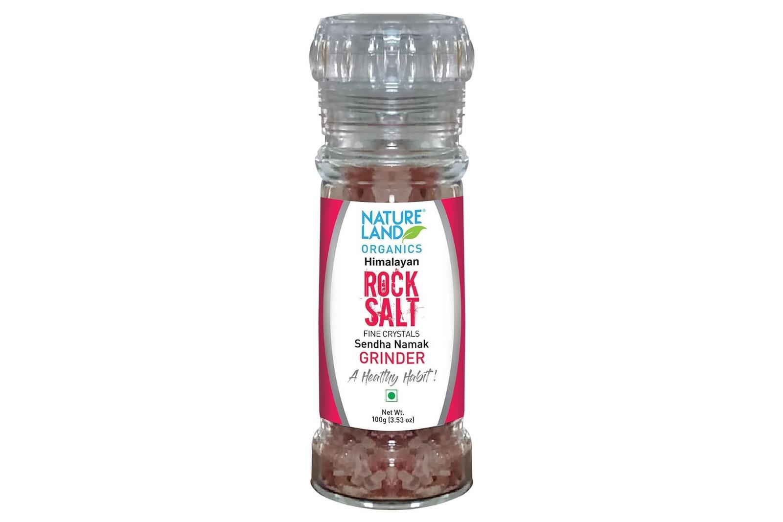 Natureland Organics Rock Salt Grinder