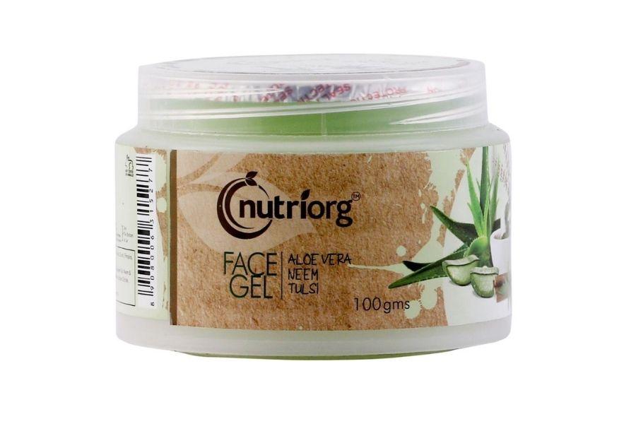 Nutriorg Aloevera Face Gel Neem & Tulsi