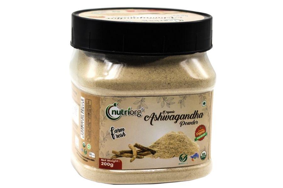 Nutriorg Certified Organic Ashwagandha Powder