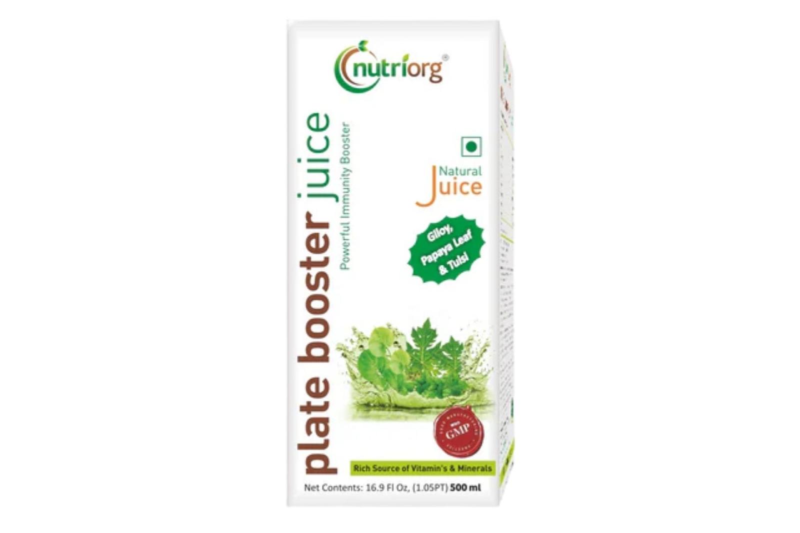 Nutriorg Plate Booster Juice