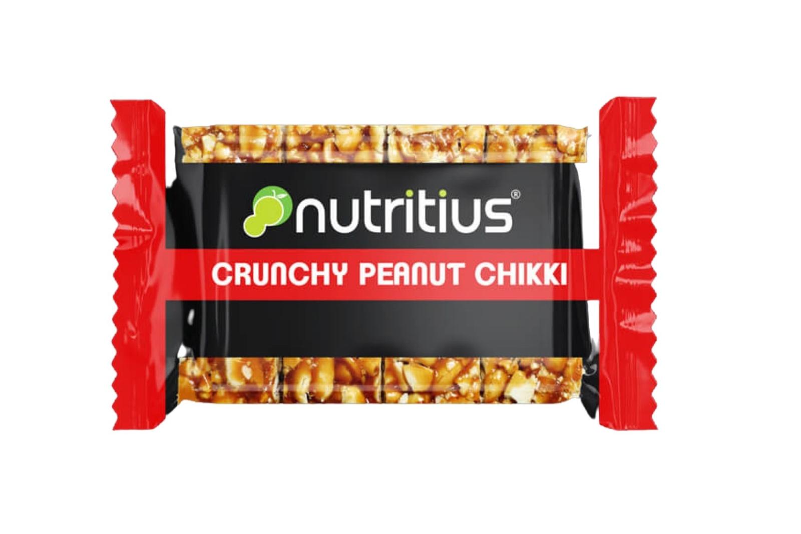 NutritIus Crunchy Peanut Chikki