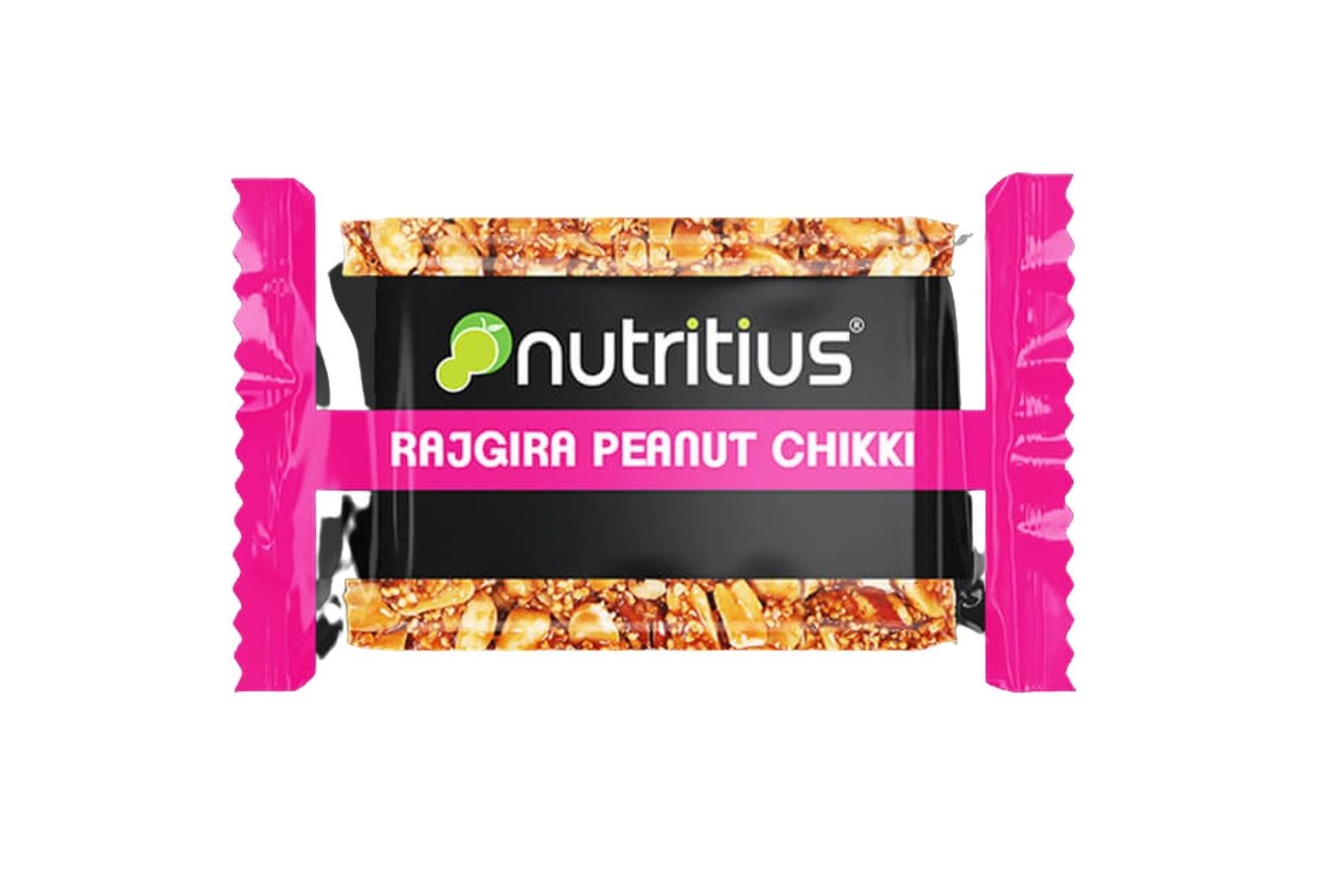 NutritIus Rajgira Peanut Chikki (small)