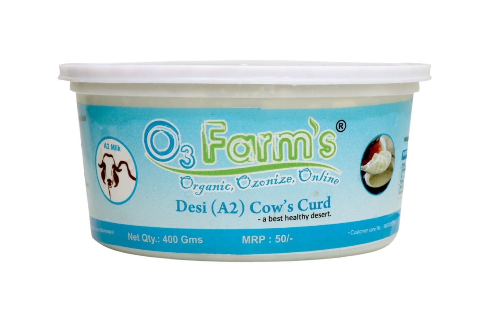 O3 Farm's Desi (A2) Cow Curd