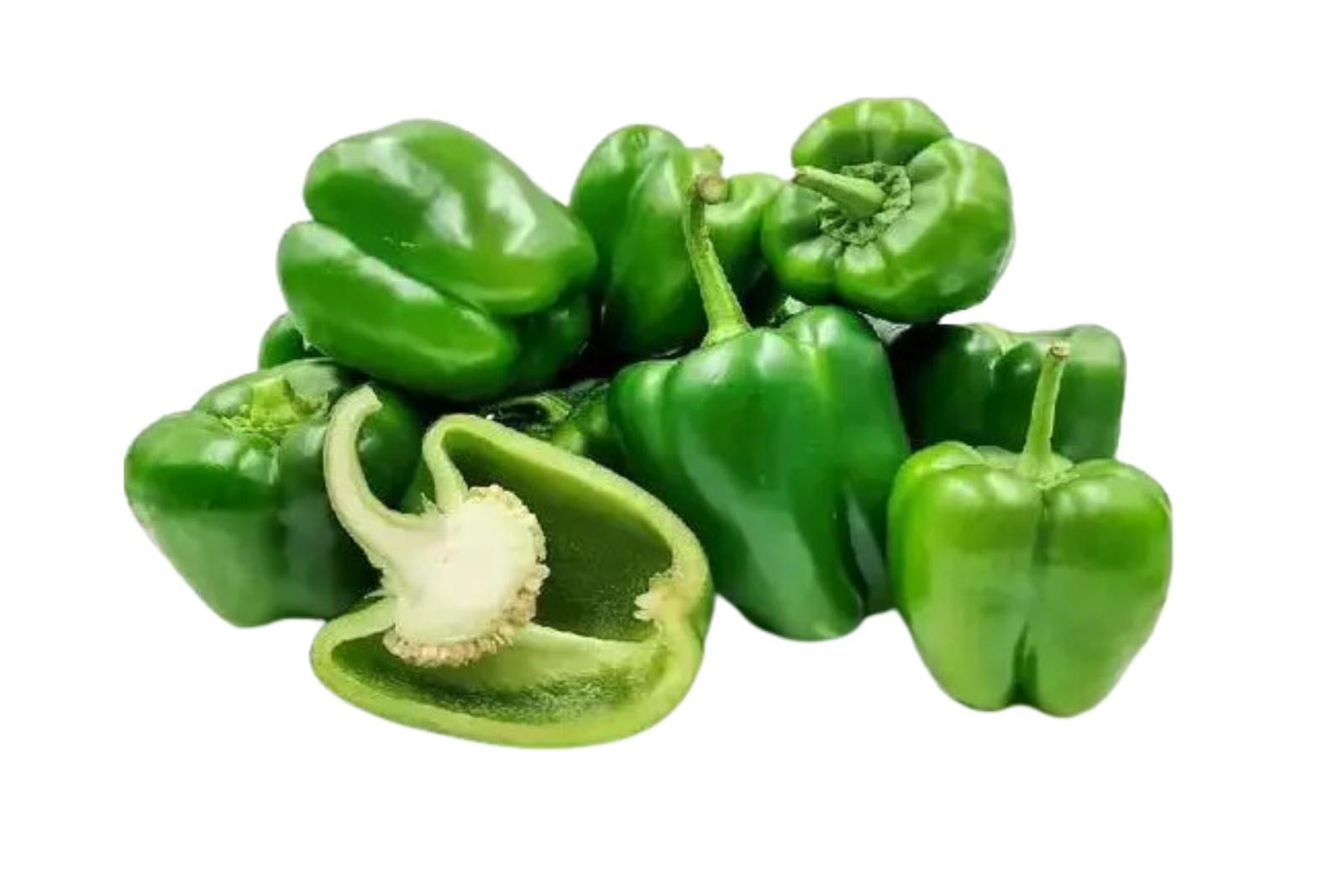 Organic Green Capsicum