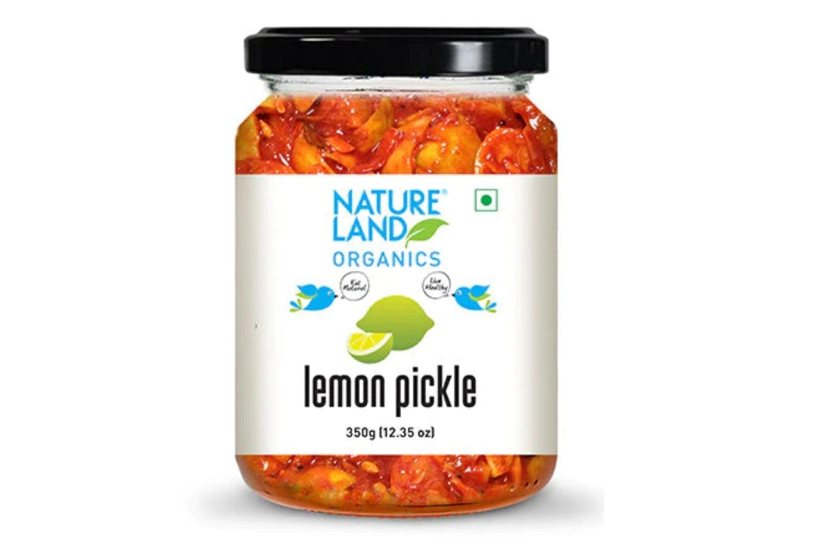 Natureland Organics Lemon Pickle