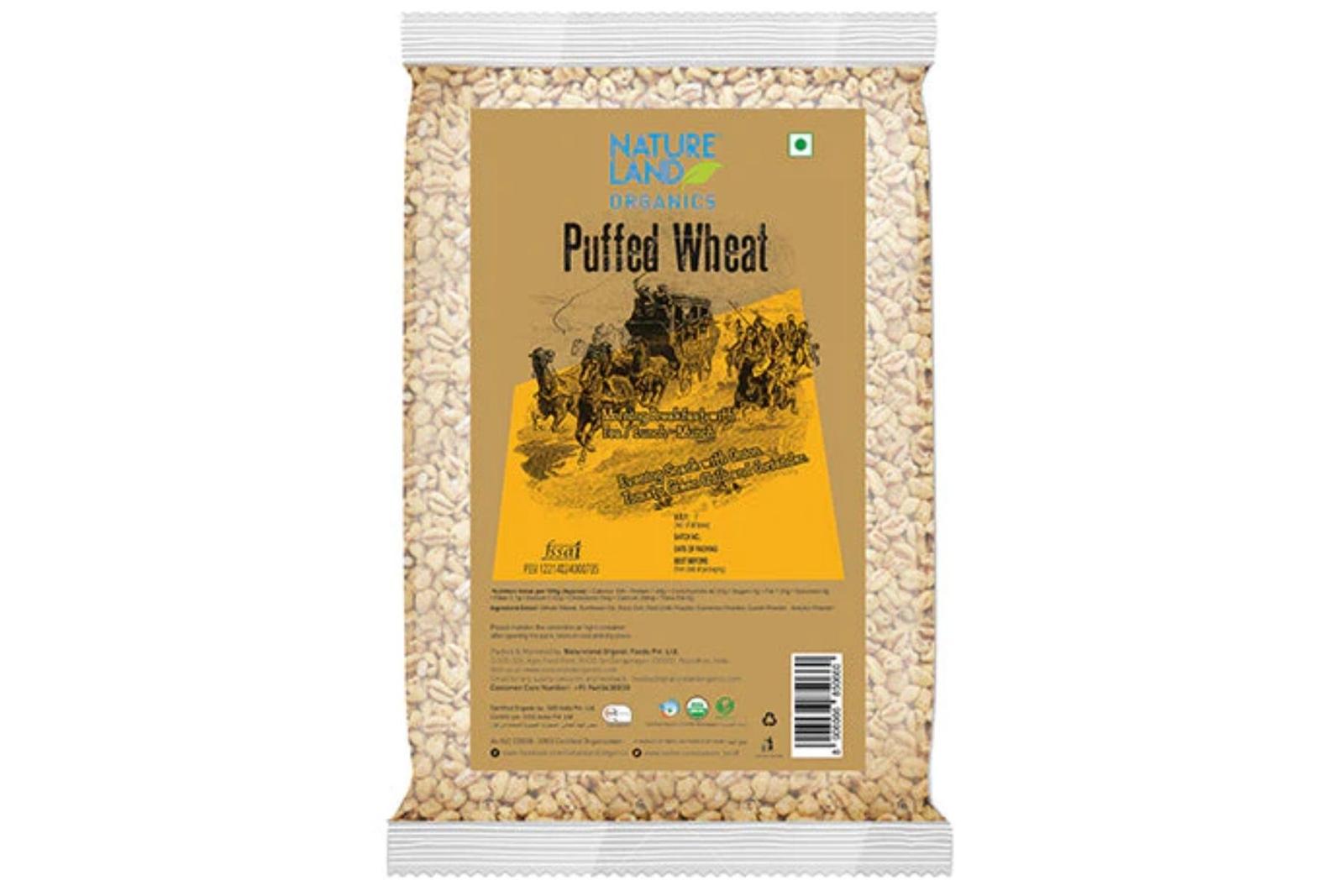 Natureland Organics Puffed Wheat