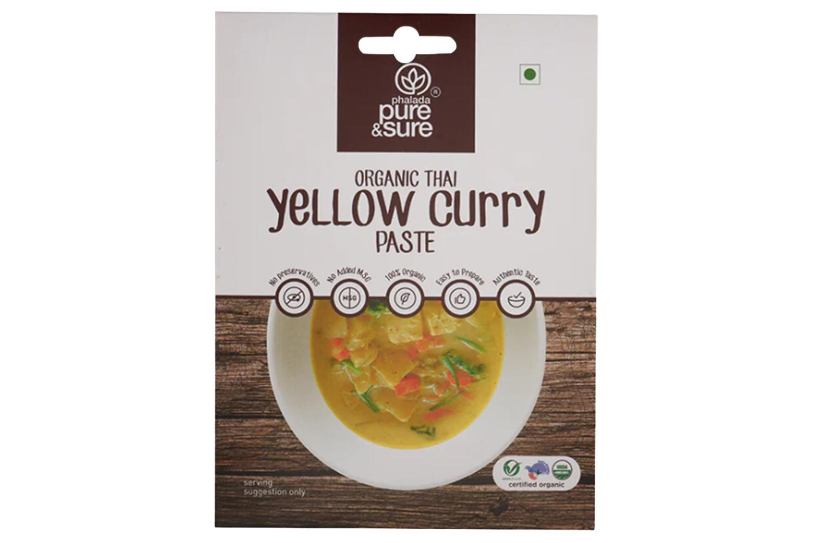 Pure & Sure Organic Thai Yellow Curry Paste