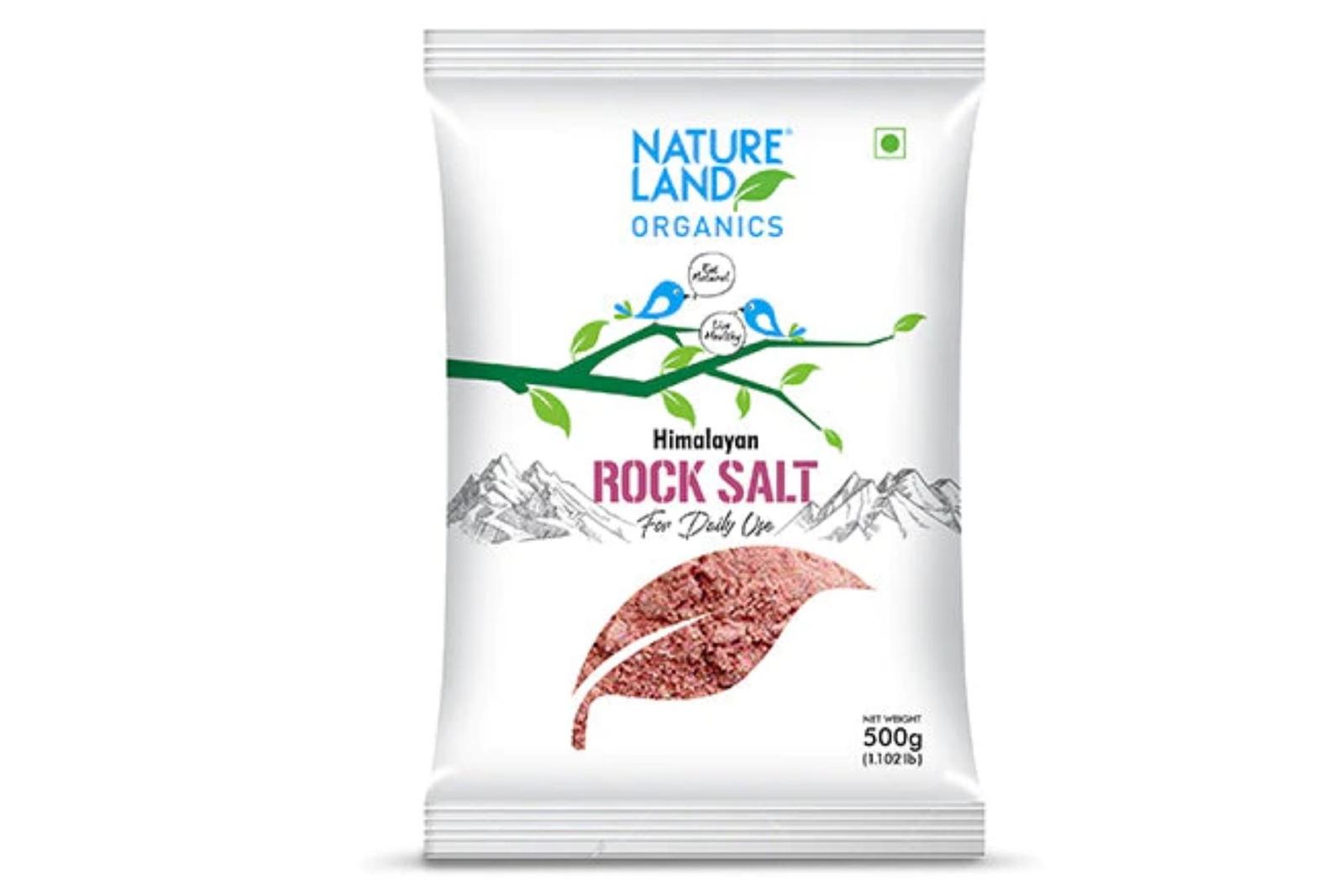 Natureland Organics Himalayan Pink Rock Salt