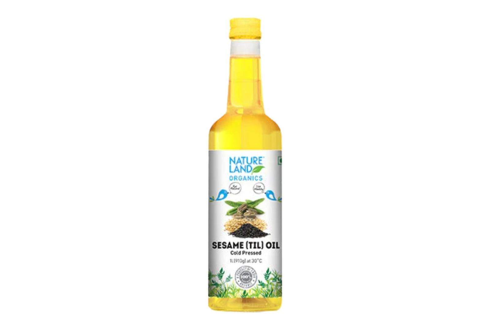 Natureland Organics Sesame Black Oil