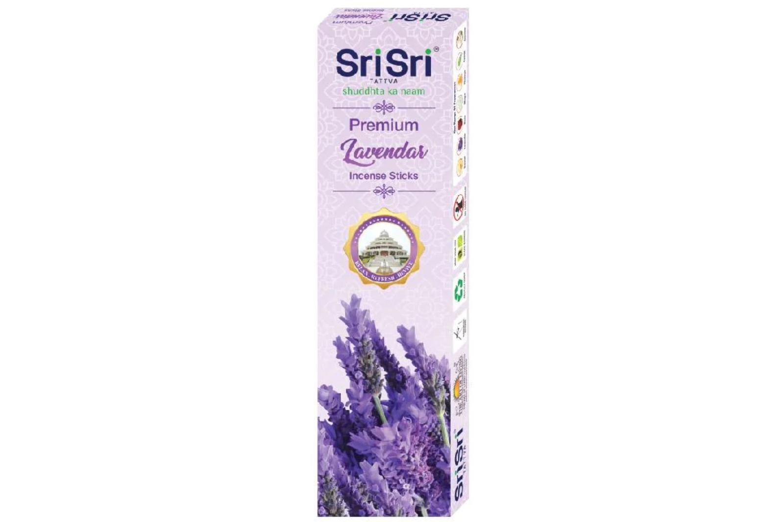 Sri Sri Tattva Lavender Incense Sticks