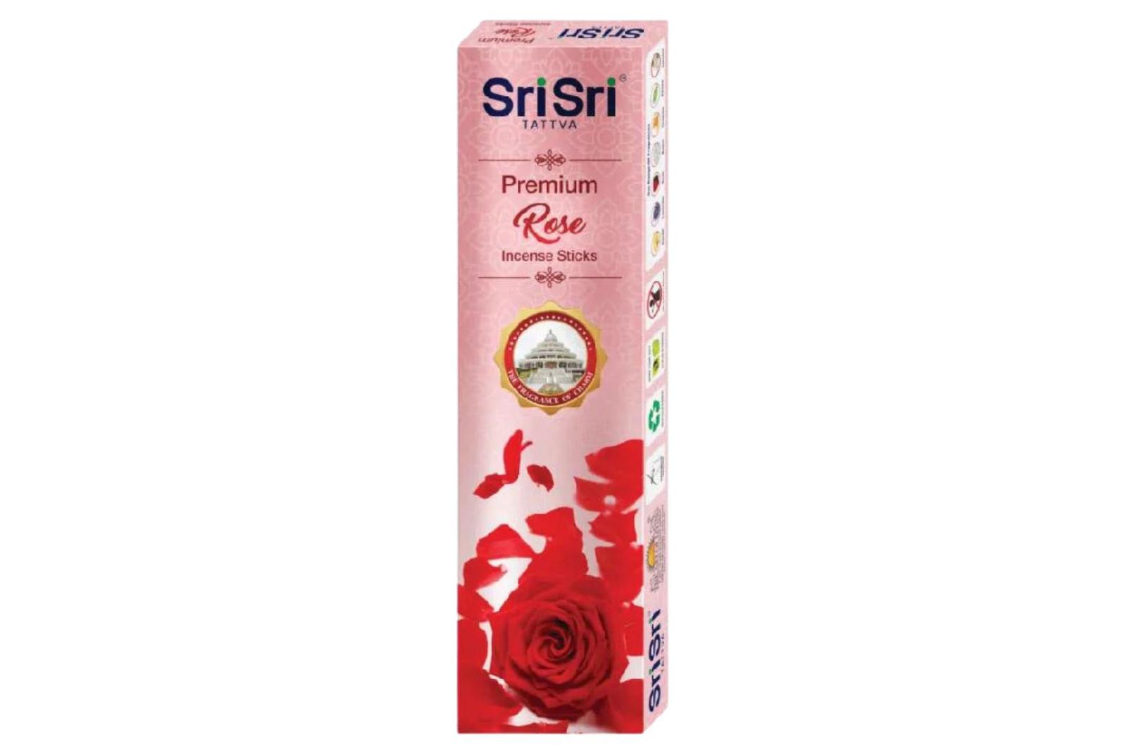 Sri Sri Tattva Rose Incense Sticks