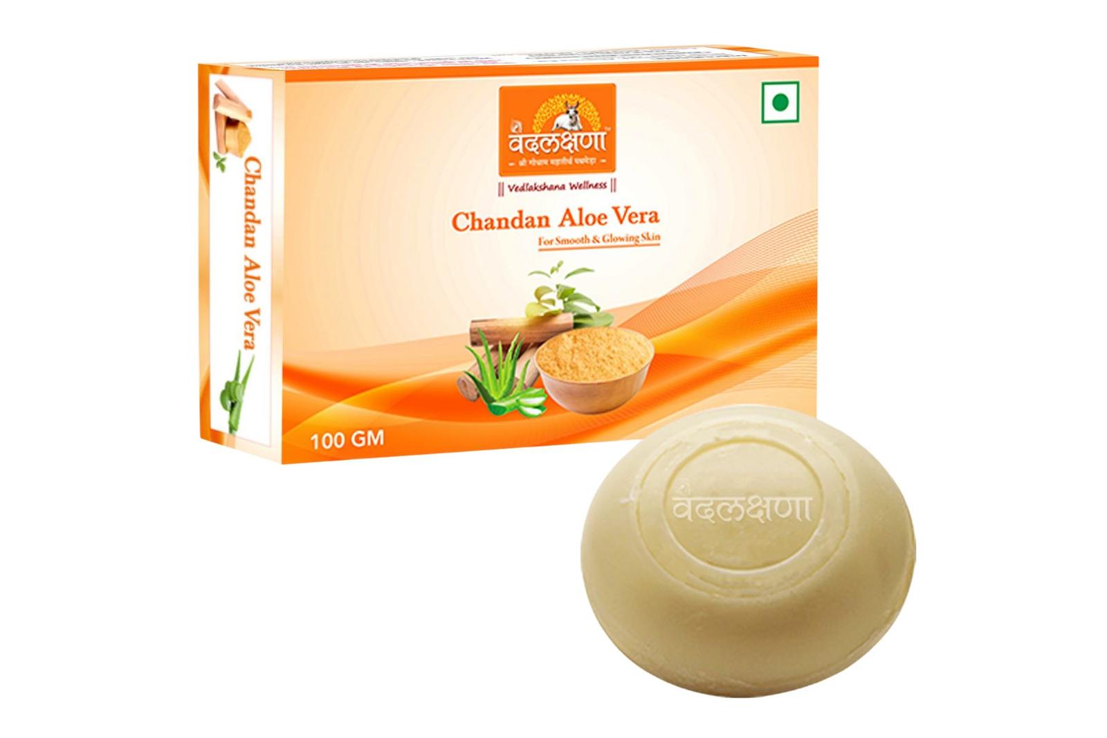 Vedlakshana Chandan Aloevera Soap