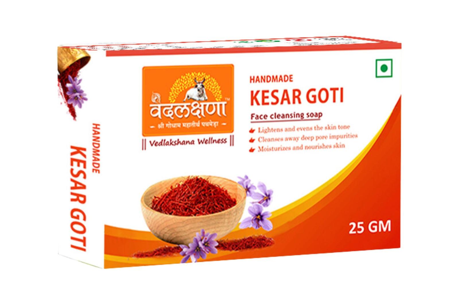 Vedlakshana Handmade Kesar Goti