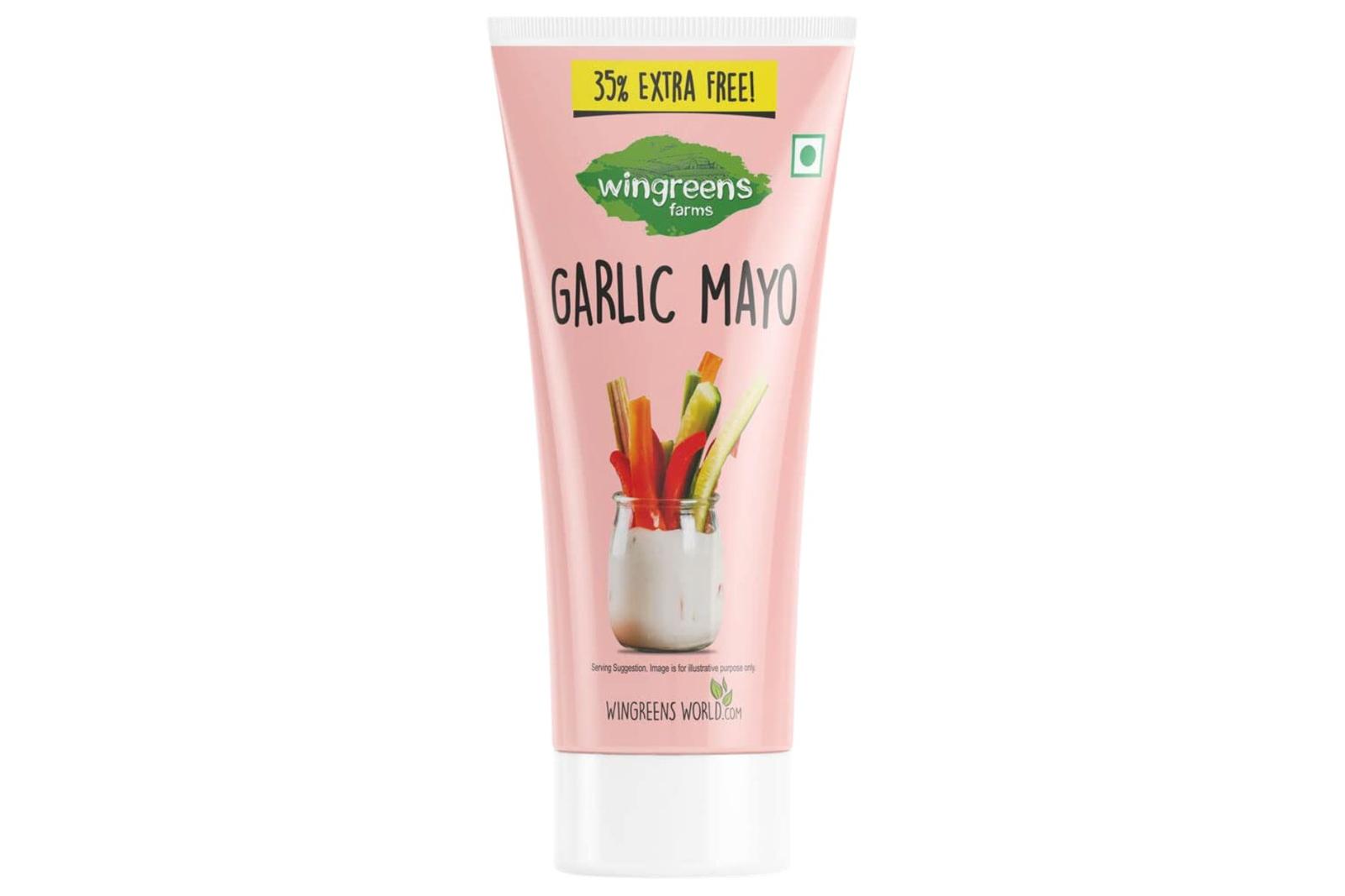 Wingreens Farms Garlic Mayo Tube