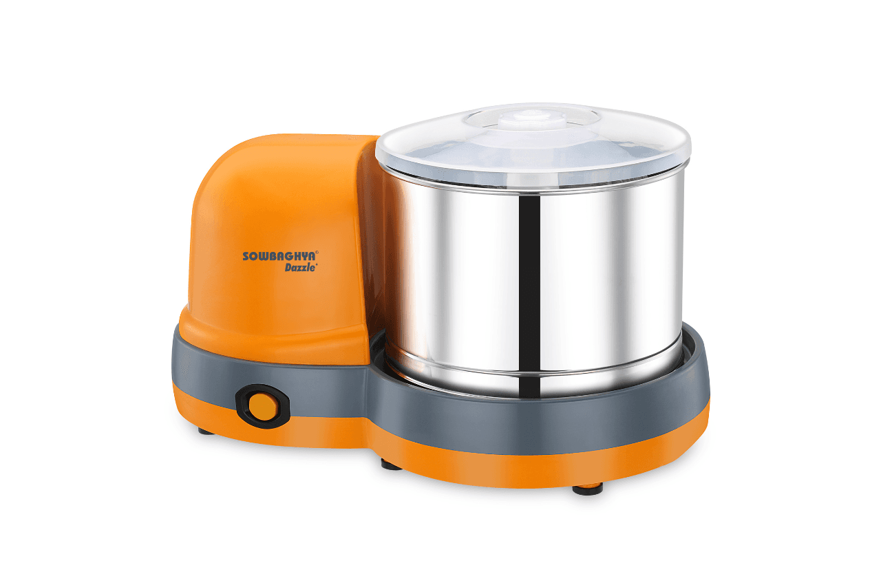 Sowbhagya 2Ltr DAZZLE Table Top Wet Grinder (Yellow)