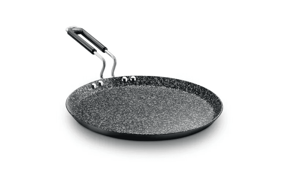 Prestige Durastone Hard Anodised 6 Layer Non-Stick Omni Tawa, 27 cm (Black)