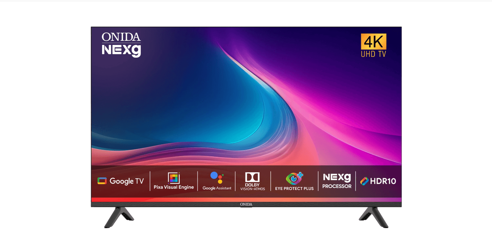 Onida 43 Inch Full HD Smart Google LED TV 43FAS