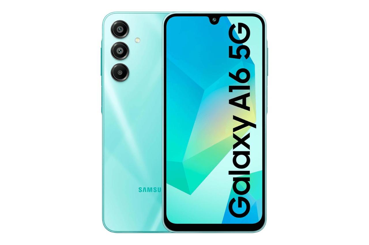 Samsung Galaxy A16 5G (Light Green, 8GB RAM, 256GB Storage) | Super AMOLED | 50MP Triple Camera with Ultra Wide Lens | 6 OS & 6 Years Security Updates | IP54 | Tap & Pay | 5000mAh