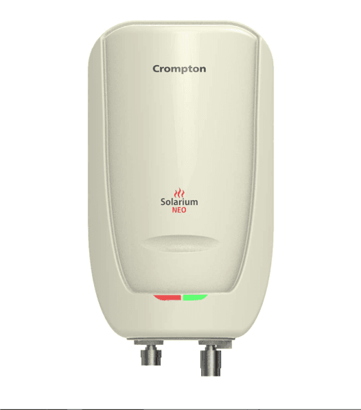Crompton Solarium Neo 3-Litre, 3KW Instant Water Heater/Geyser with Rust Free ABS Body (Ivory)