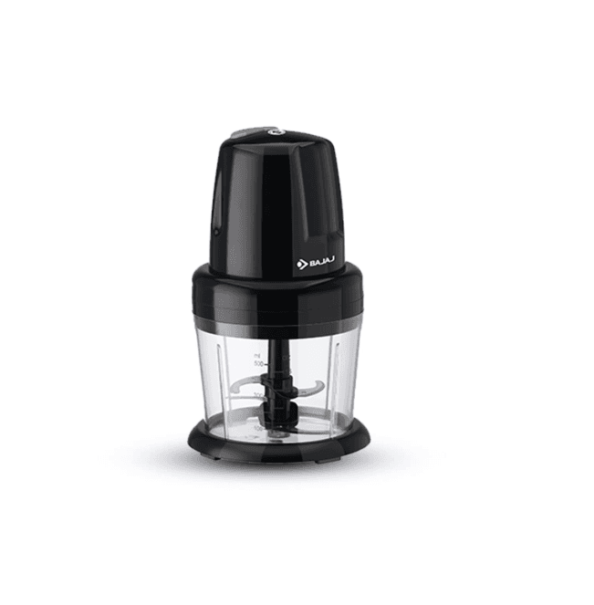 Bajaj 800 ml Chop Pro Chopper with Whisking Blade (Black, Small, 300 Watts)