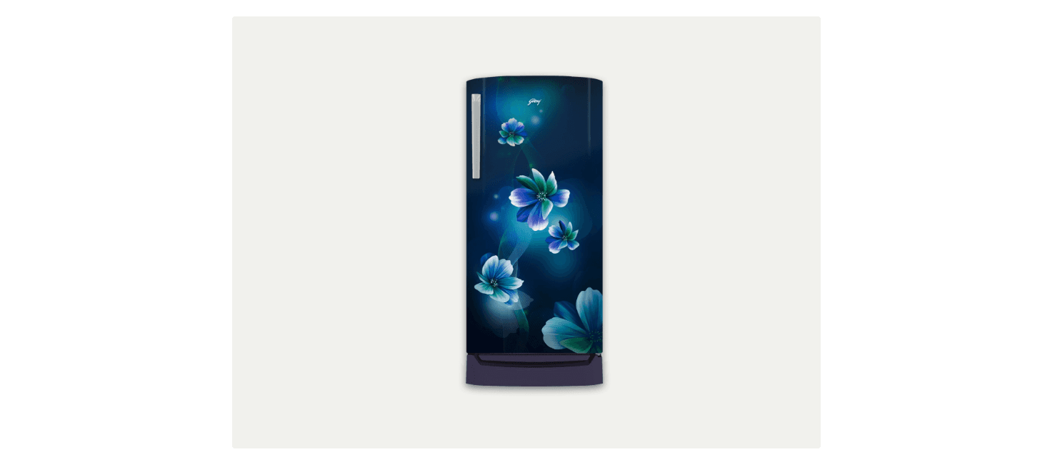 Godrej RD EMARVEL 215EN TDI DY BL Single Door 52141501SD03857