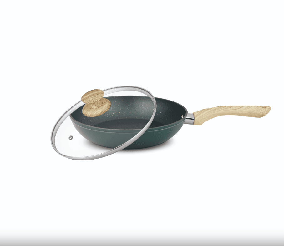 United Ekta Frypan with glass lid 1.2LTR (PF0303)
