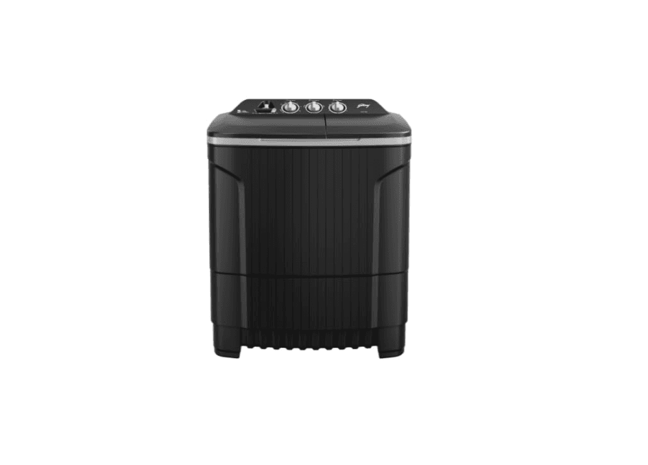 Godrej 8 Kg 5 Star Tri-Roto Scrub Pulsator Semi-Automatic Top Load Washing Machine (WSEDGE CLS 80 5.0 PRA SLGR, Slate Grey)