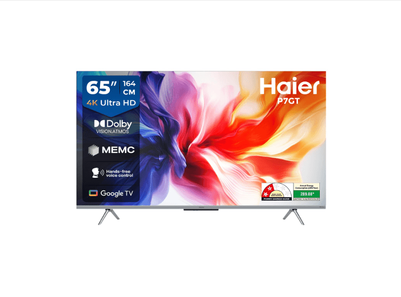 Haier QLED S800QT Series 164cm(65) 4K Smart Google TV With Dolby Vision. Atmos