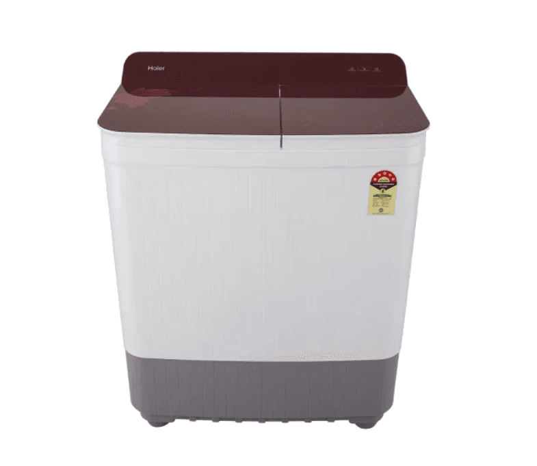 Haier 8 Kg Semi-Automatic Washing Machine With Toughened Glass