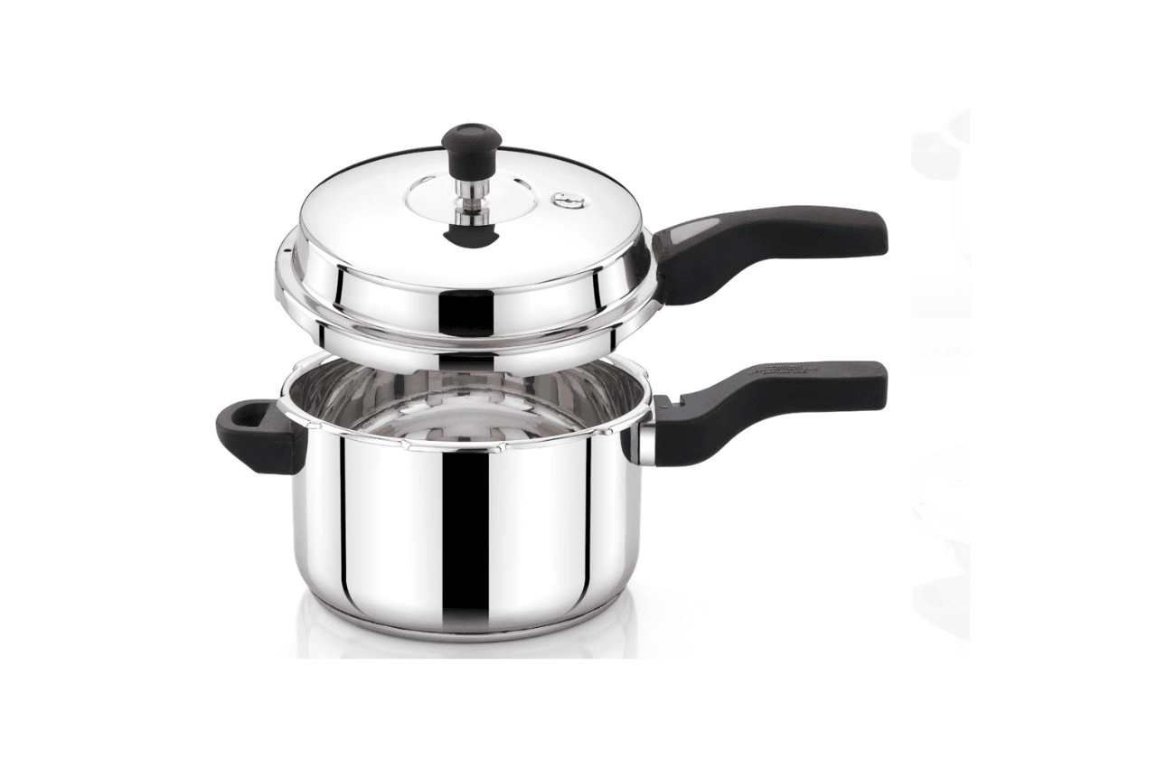 Navarasa Stainless Steel Pressure Cooker Doom Lid 5L