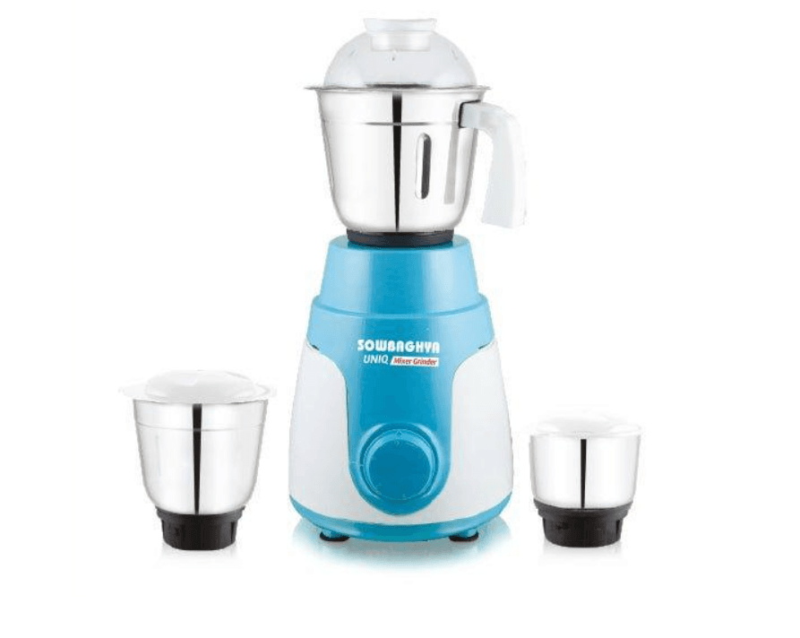 MG10 Sowbaghya Mixer Grinder Uniq 500Watts Mixer Grinder