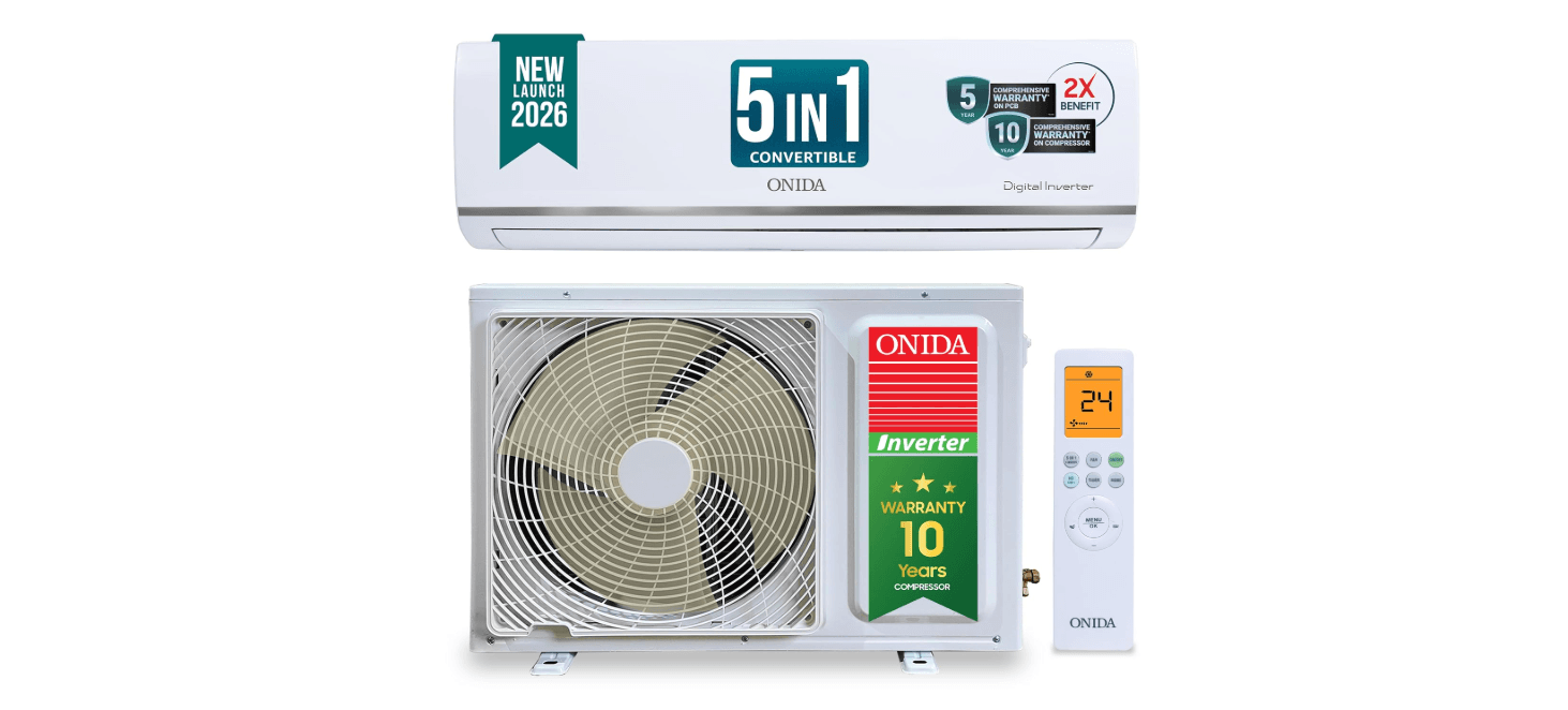 ONIDA (1.5 TON)(3 STAR)(FALCON)-AIR CONDITION INVERTER IR193FLCV1/RV1