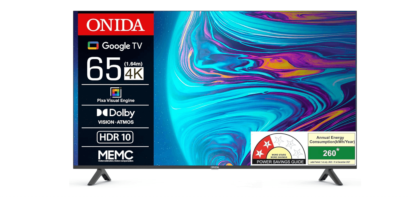 ONIDA 65" ULTRA HD SMART GOOGLE FIRE TV 65UGID