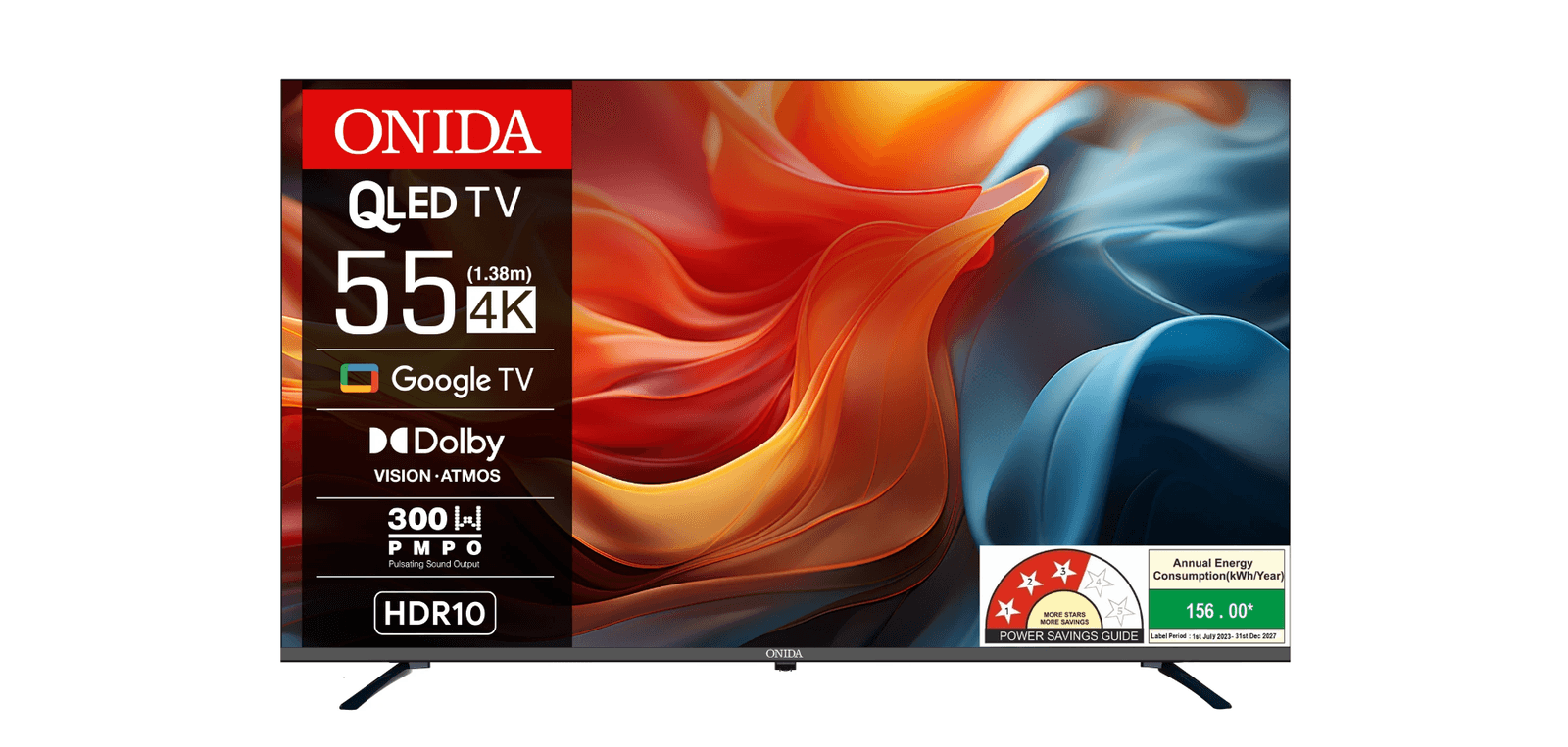 ONIDA 55" QLED ULTRA HD SMART GOOGLE TV Q55UGD380R
