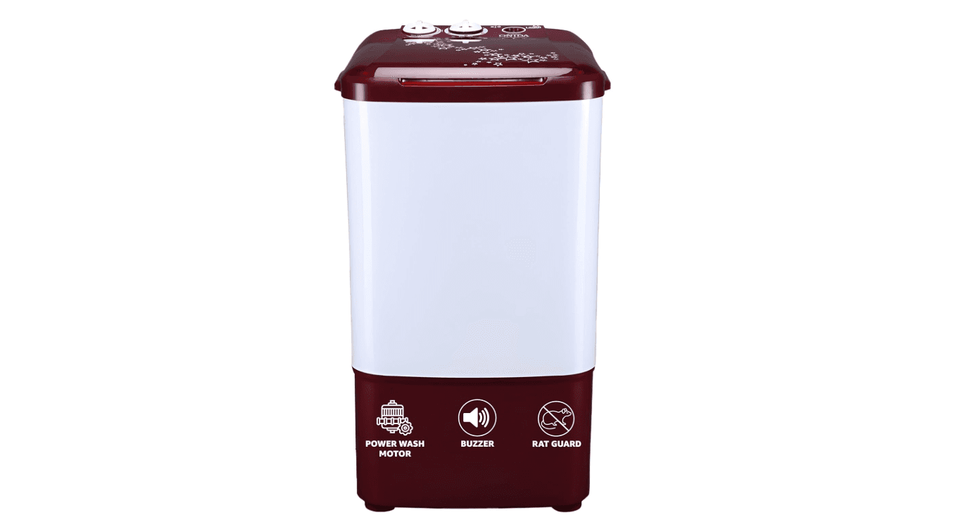 Onida 6.5 kg Top Load Washer Only (WS65WLPT1LR Liliput, Lava Red)