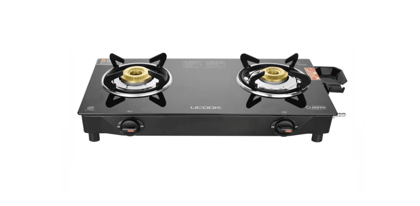 Junto United Ekta Gas Stove 2 Burner (CG0002)