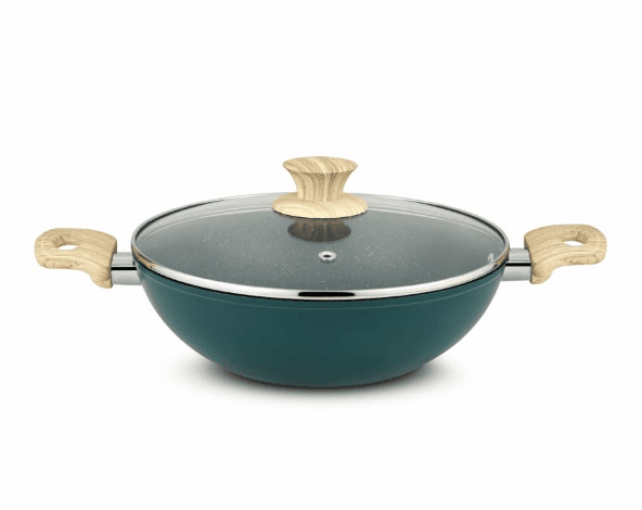 United Ekta Kadai with glass lid 3LTR (PF0303)