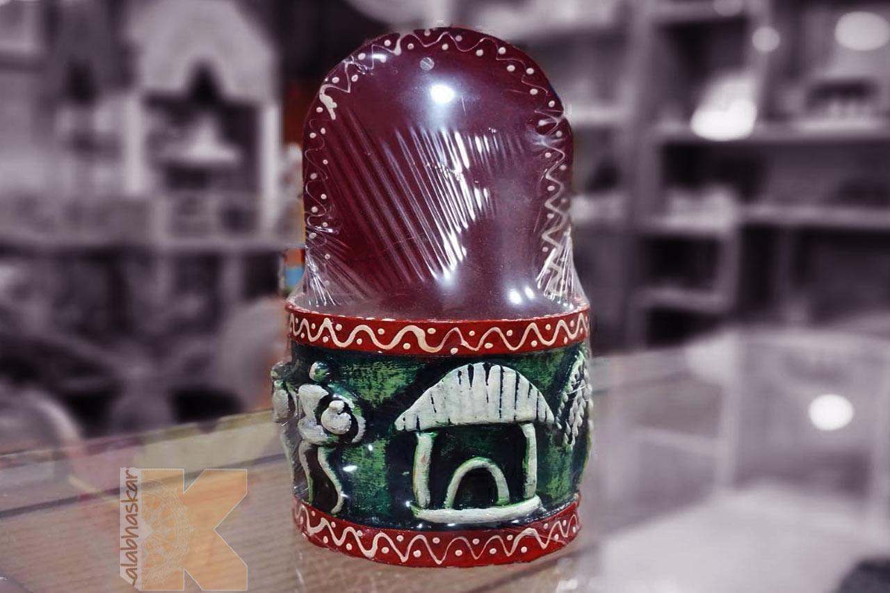 Paper Mache Mobail Stand_k19