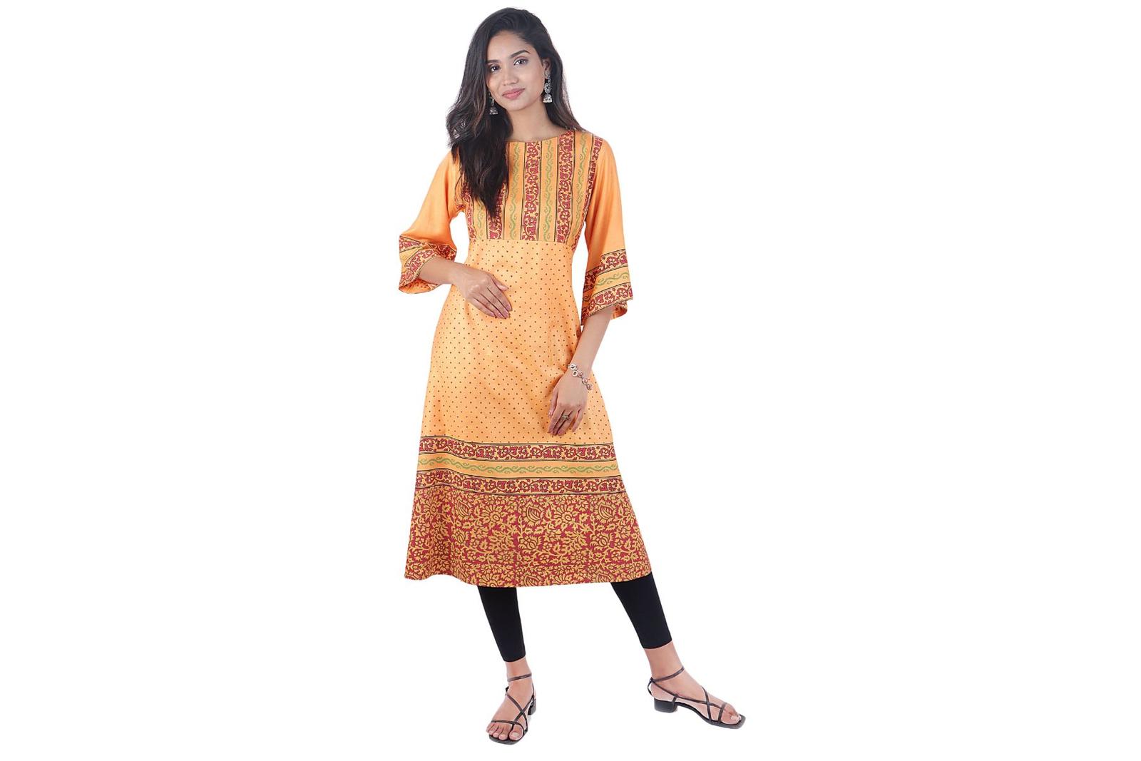 Block-Printed Kurti - 1