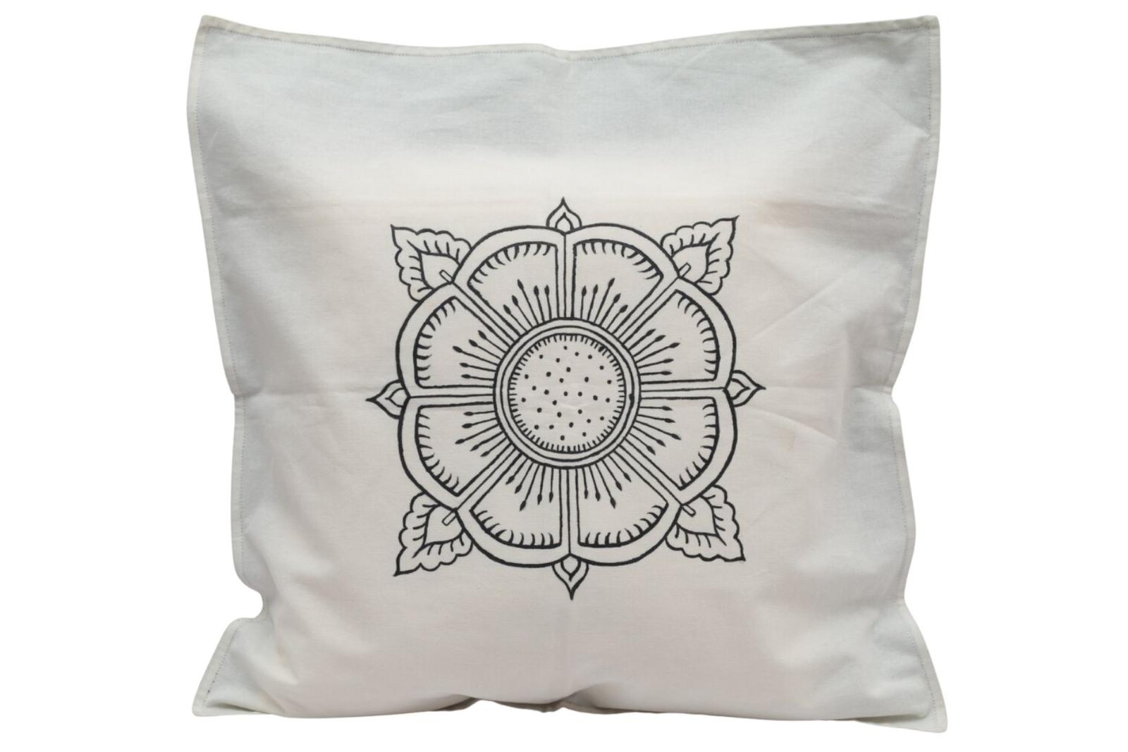 Block Print Cushion Cover (S)