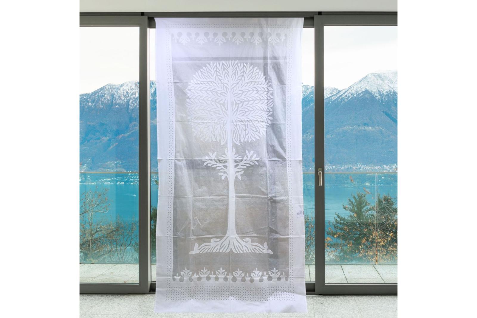 Emb Reverse Applique Curtains