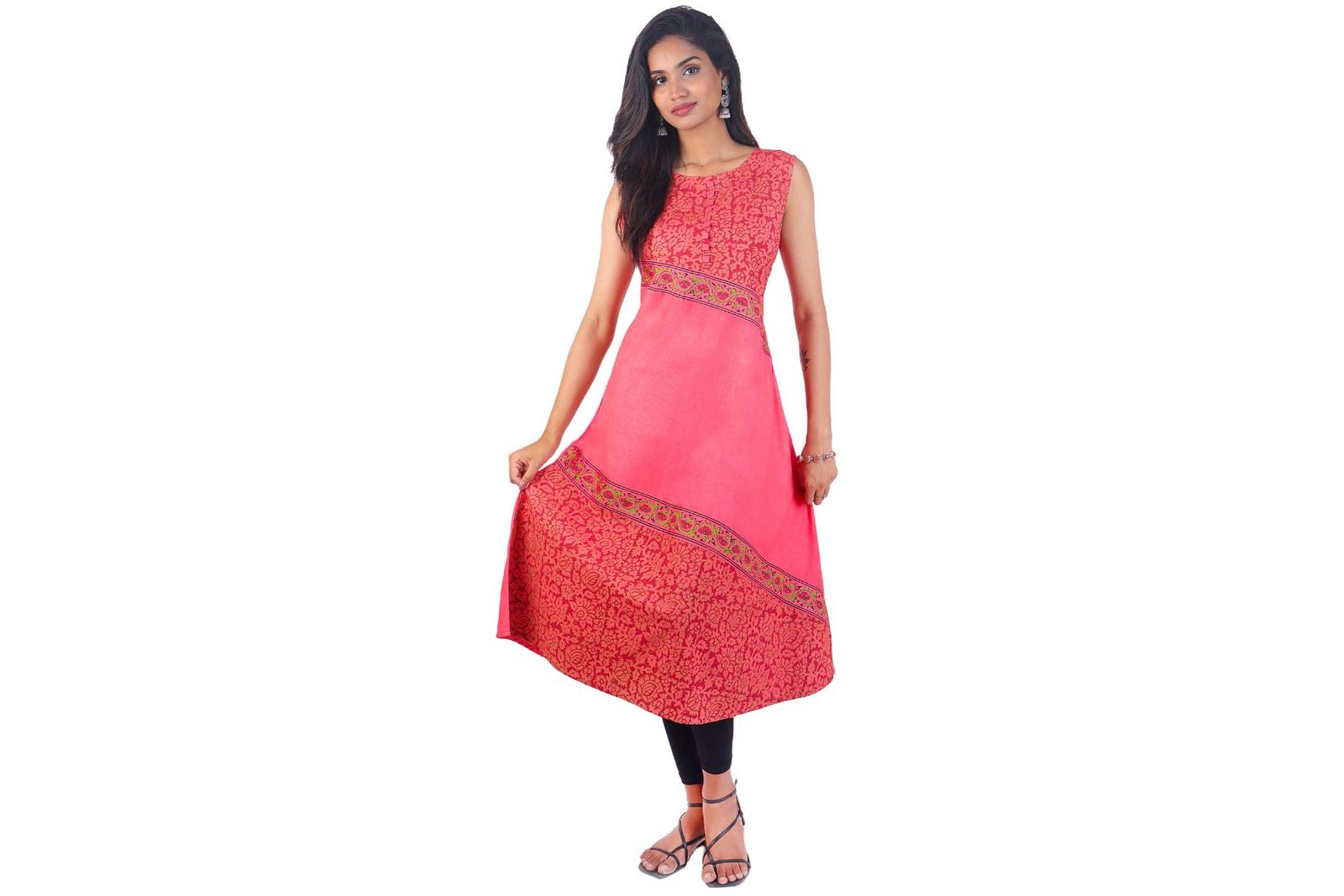 Block-Printed Kurti - 7