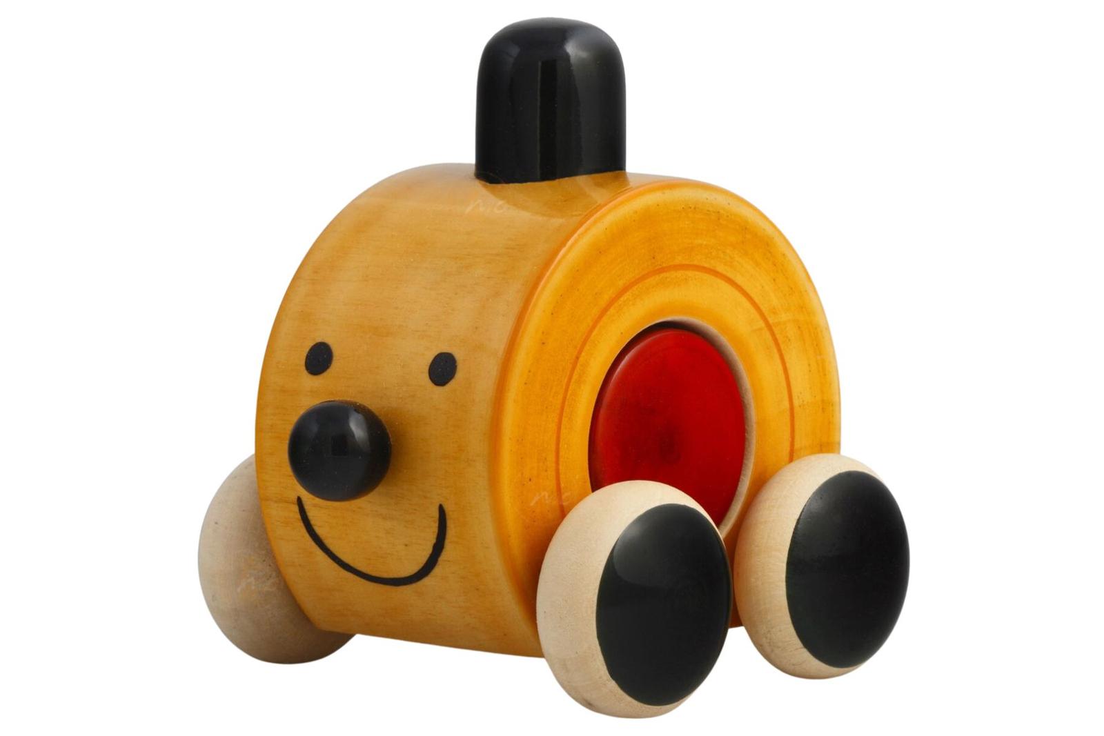 Channapatna Rolly Car Wooden Push Toy