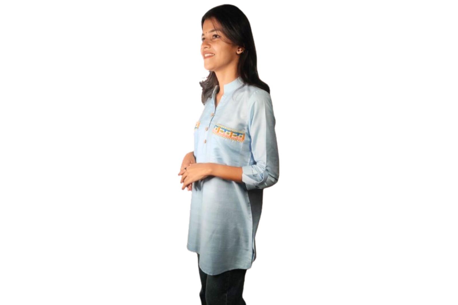 Women Embroidery Top - 1