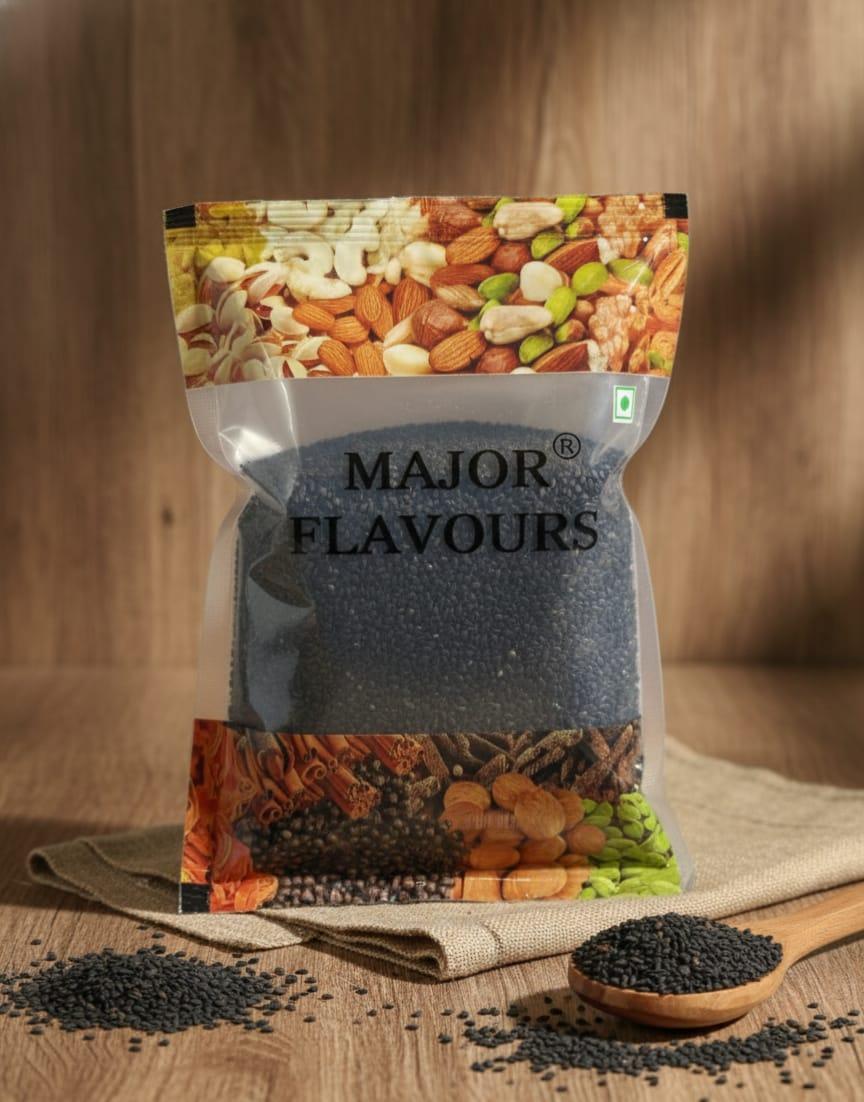 Major Flavour Organic Kalonji – The "Seed of Blessing" | Raw & Unpolished Black Cumin Seeds | Boosts Metabolism & Respiratory Health