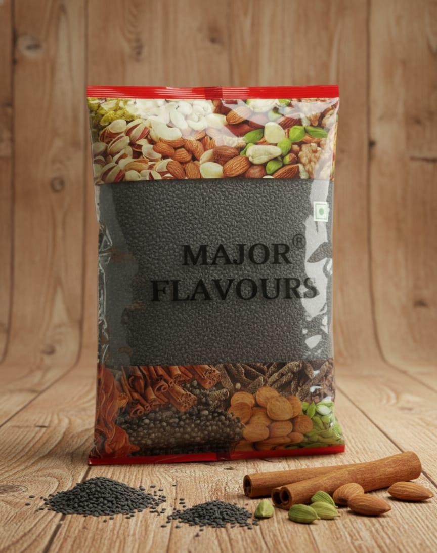 Major Flavour Premium Kale Til | Black Sesame Seeds for Hair Growth & Skin Glow | High-Antioxidant Superfood